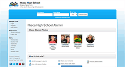 Desktop Screenshot of ithacahighschool.org